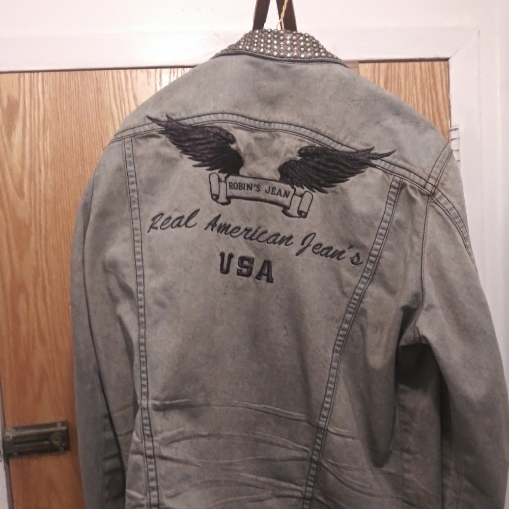 Men robin jeans jacket